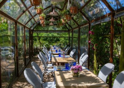 Restaurant le Jardin Secret du château du Rivau